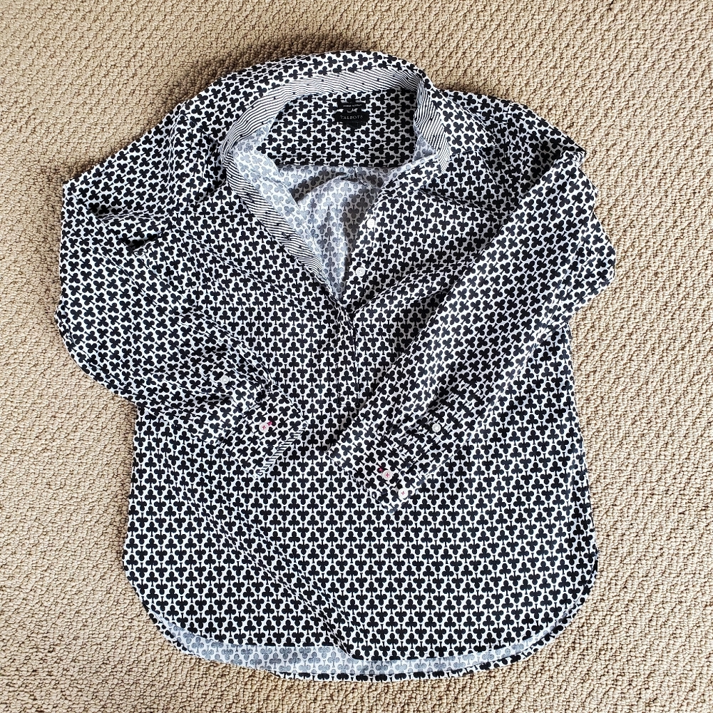 Talbots Wrinkle Resistant Shirt Size 2